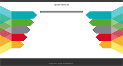 Desktop Screenshot of lipper-farm.de